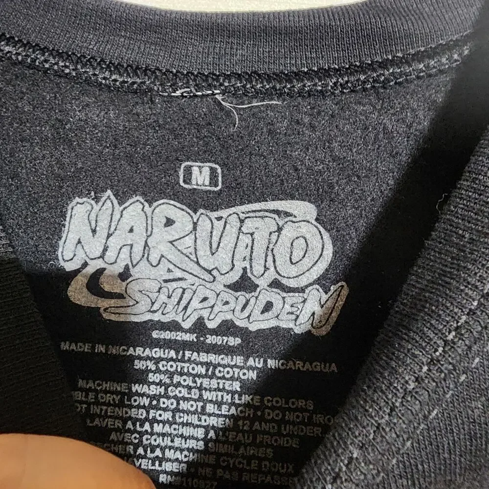 Naruto Shippuden sweatshirt men size medium